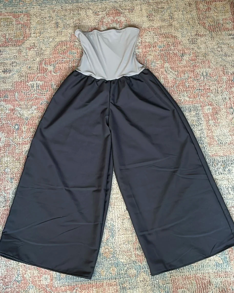 The Ruth Pant in Grey & Pewter